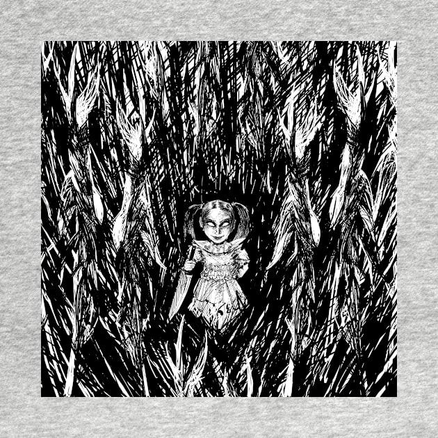 Creepy Corn Maze by Phreephur